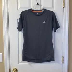 Men’s Gray Adidas Athletic T-Shirt - Size Small